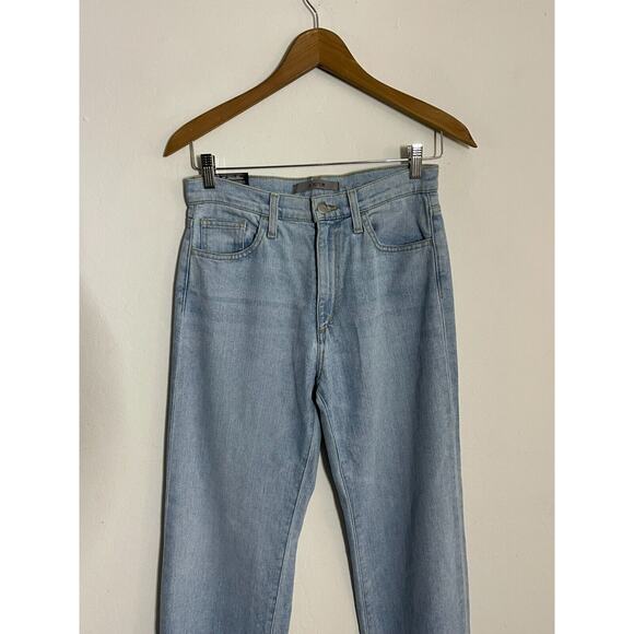 Joes Jeans 28 High Rise Wide Leg Light Wash Stretch Womend Denim - Picture 3 of 11
